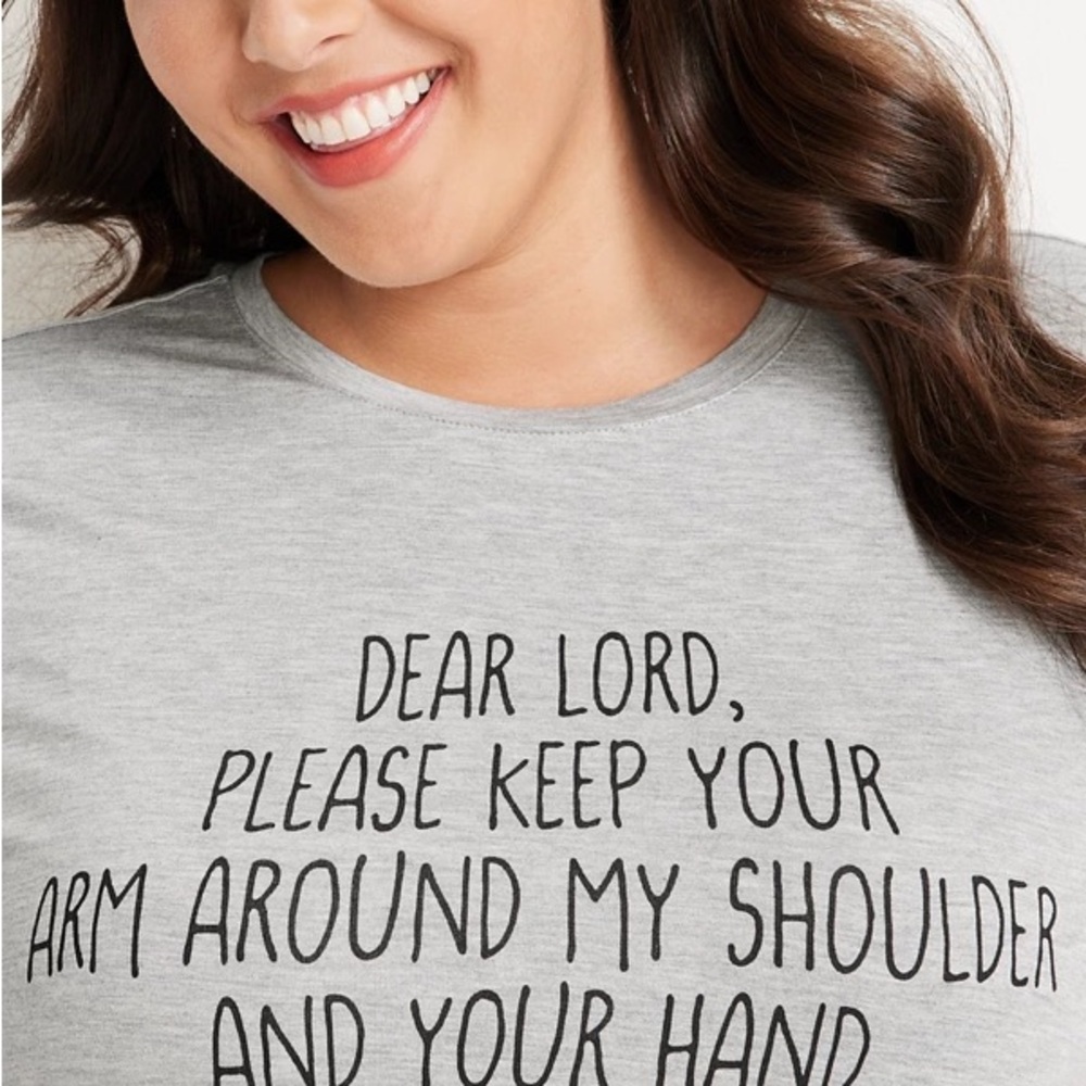 Maurices Heather Gray Casual Tee